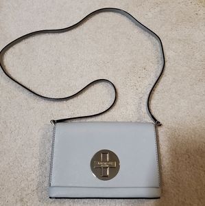 Authentic Kate Spade light gray crossbody